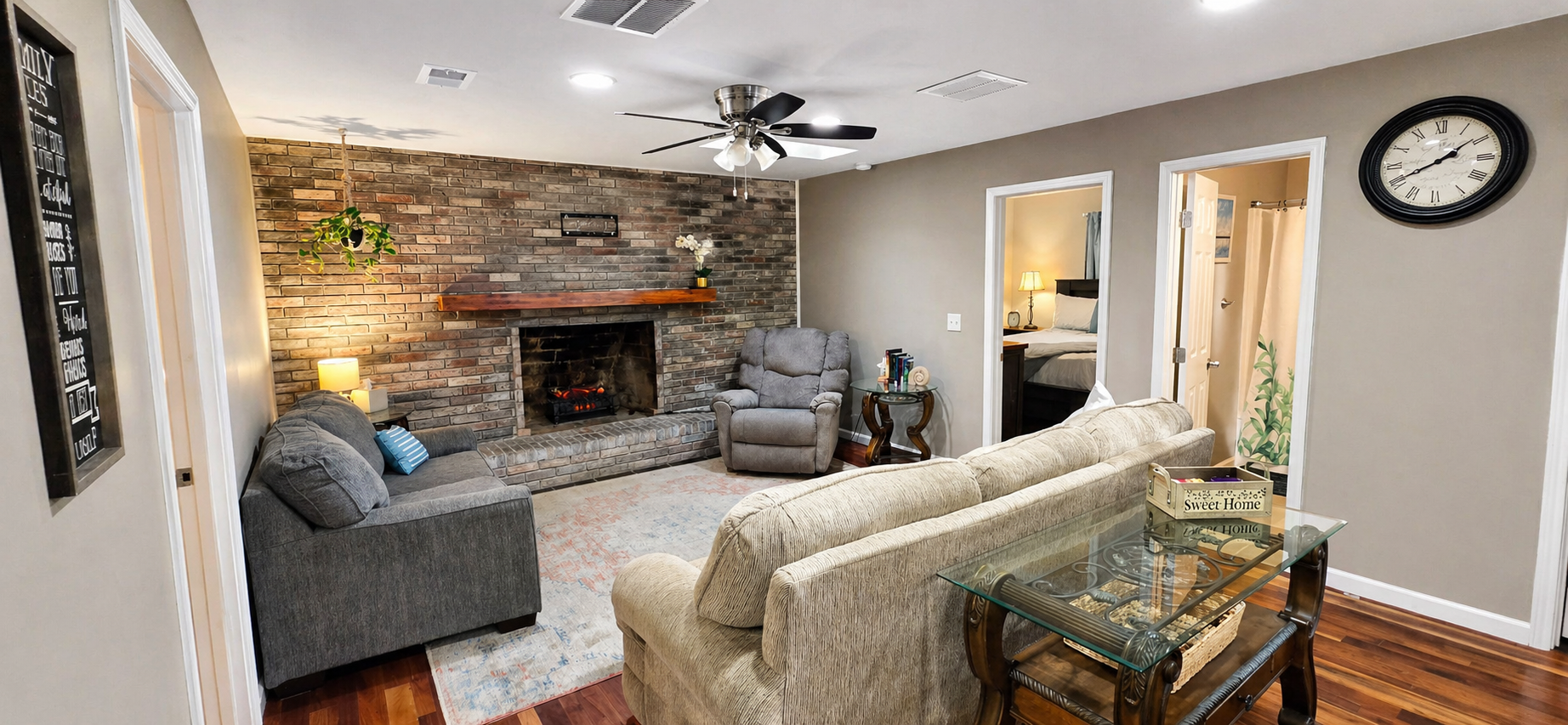 Living Room — Open View